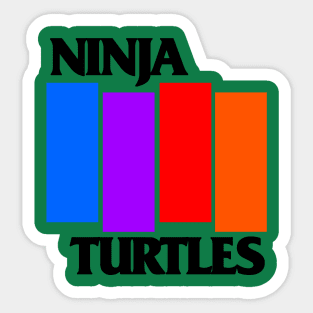 Turtle Flag Sticker